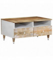 vidaXL Coffee Table 80x54x40 cm Solid Wood Mango
