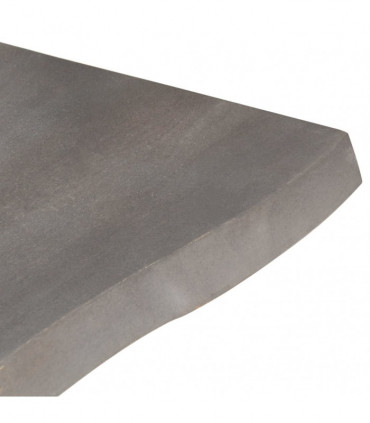 vidaXL Coffee Table with Live Edges 60x60x40 cm Solid Acacia Wood