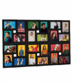 vidaXL Collage Photo Frame for 24x(10x15 cm) Picture Black MDF