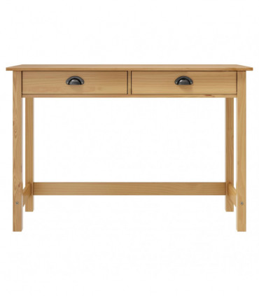 vidaXL Console Table Hill with 2 Drawers 110x45x74 cm Solid Pine Wood
