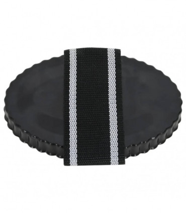 vidaXL Curry Combs 3 pcs Black Steel