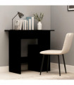 vidaXL Desk Black 80x45x74 cm Engineered Wood