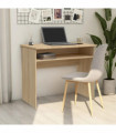 vidaXL Desk Sonoma Oak 90x50x74 cm Engineered Wood