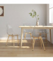 vidaXL Dining Chairs 4 pcs Transparent PET