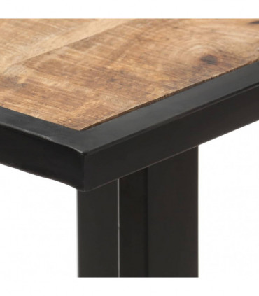 vidaXL Dining Table 120 cm Rough Mango Wood