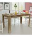 vidaXL Dining Table 140x80x75 cm Oak