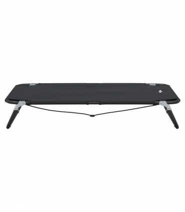 vidaXL Dog Bed Foldable Anthracite Oxford Fabric and Steel