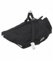 vidaXL Dog Coat with Harness Waterproof Reflective Black 4XL
