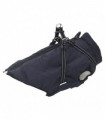 vidaXL Dog Coat with Harness Waterproof Reflective Navy Blue 5XL
