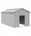 vidaXL Dog House with Roof 114x202x101 cm Galvanised Steel
