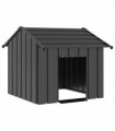 vidaXL Dog House with Roof 85x107x81 cm Galvanised Steel