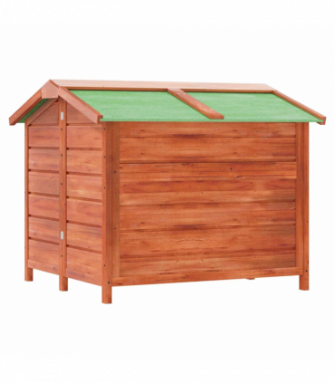 vidaXL Dog Kennel Brown 96x87x80.5 cm Solid Wood Pine