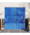 vidaXL Door Curtain Blue 200 mmx1.6 mm 25 m PVC