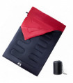 vidaXL Double Sleeping Bag with Pillows for Adults Camping 3-4 Seasons