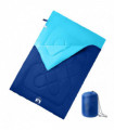 vidaXL Double Sleeping Bag with Pillows for Adults Camping 3-4 Seasons