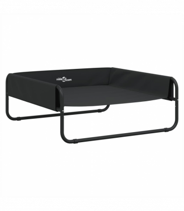 vidaXL Elevated Dog Bed Anthracite Oxford Fabric and Steel