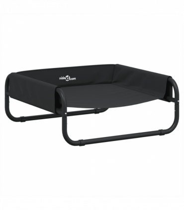 vidaXL Elevated Dog Bed Anthracite Oxford Fabric and Steel