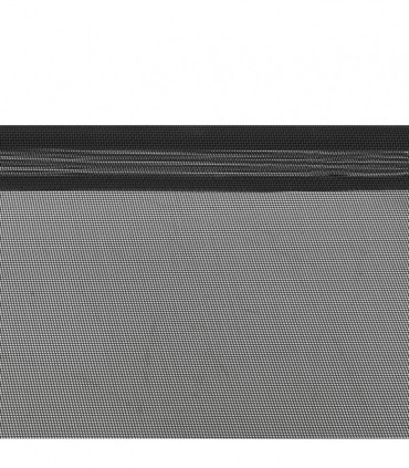 vidaXL Elevated Dog Bed Black S Textilene