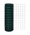 vidaXL Euro Fence Steel 25x1.7 m Green