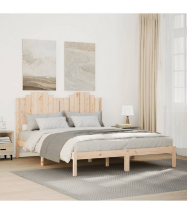 vidaXL Extra Long Bed Frame without Mattress 140x210 cm Solid Wood