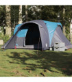 vidaXL Family Tent Dome 6-Person Blue Waterproof