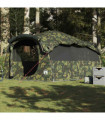 vidaXL Family Tent Tunnel 6-Person Camouflage Waterproof