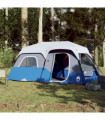 vidaXL Family Tent with LED 9-Person Light Green Quick Release