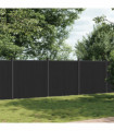 vidaXL Fence Panel Grey 526x186 cm WPC