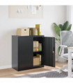 vidaXL File Cabinet Anthracite 79x40x90 cm Steel