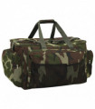 vidaXL Fishing Bag Waterproof Green Camouflage Oxford Fabric