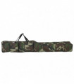 vidaXL Fishing Rod Bag Green Camouflage 160 cm Oxford Fabric