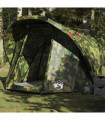 vidaXL Fishing Tent 4-Person Camouflage Waterproof
