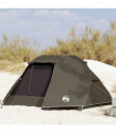 vidaXL Fishing Tent 5-Person Brown Waterproof