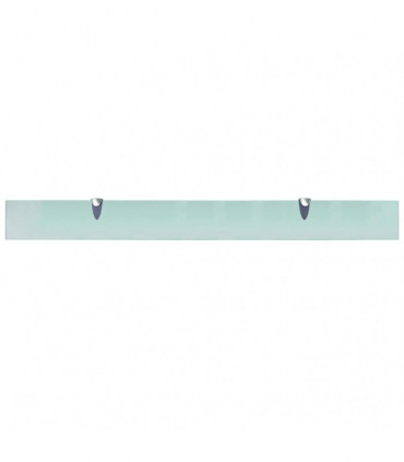 vidaXL Floating Shelf Glass 100x10 cm 8 mm