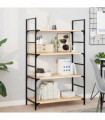 vidaXL Floating Shelves 2 pcs 60x40x2 cm Untreated Solid Wood Acacia