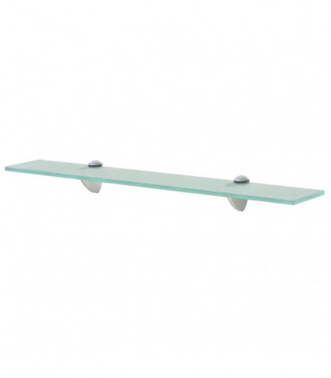 vidaXL Floating Shelves 2 pcs Glass 60x10 cm 8 mm