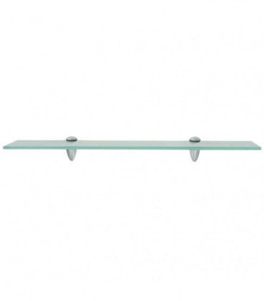 vidaXL Floating Shelves 2 pcs Glass 60x10 cm 8 mm