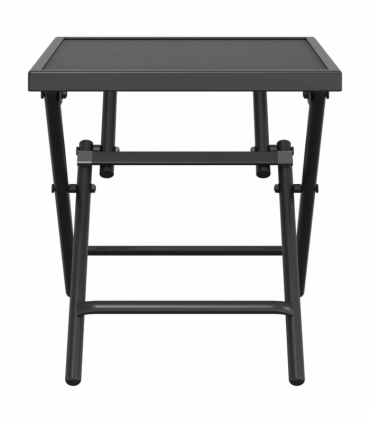 vidaXL Folding Garden Table Anthracite 38x38x38 cm Steel Mesh