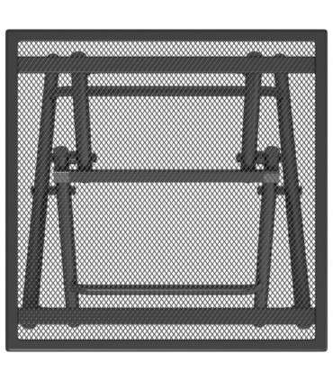vidaXL Folding Garden Table Anthracite 38x38x38 cm Steel Mesh