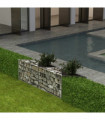 vidaXL Gabion Basket Galvanised Steel 120x30x50 cm