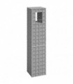 vidaXL Gabion Basket Post 40x40x180 cm Iron