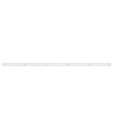 vidaXL Gabion Raised Bed Galvanised Steel 450x30x10 cm