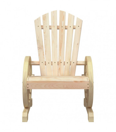 vidaXL Garden Adirondack Chairs 4 pcs Solid Wood Fir