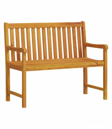vidaXL Garden Bench 110 cm Solid Acacia Wood