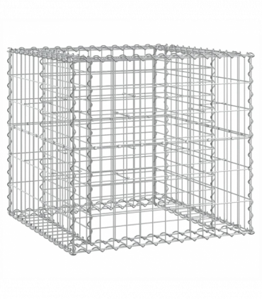 vidaXL Garden Bench with Gabion Basket Solid Wood Douglas