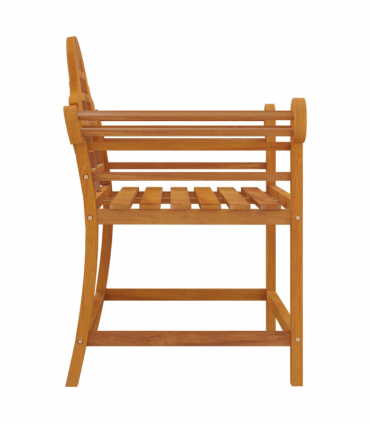 vidaXL Garden Chairs 2 pcs 91x62x94 cm Solid Wood Teak