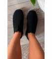 Slip On Sock Wedge Trainers