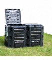 vidaXL Garden Composter Black 800 L