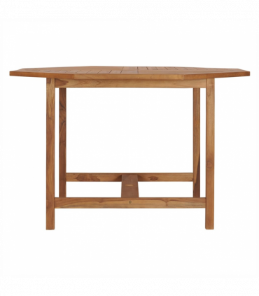 vidaXL Garden Dining Table 110x110x75 cm Solid Wood Teak