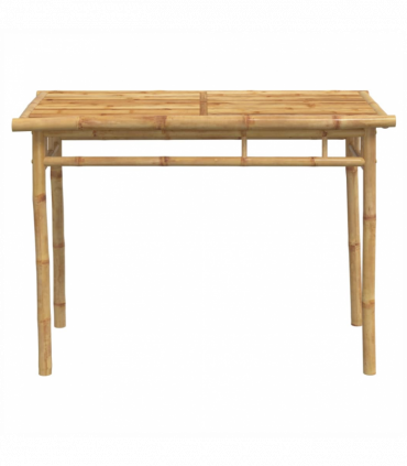 vidaXL Garden Dining Table 110x55x75 cm Bamboo